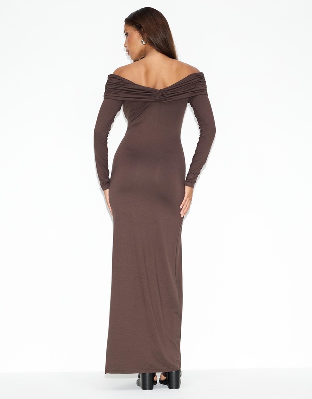 Dazie - Katia Off Shoulder Jersey Dress