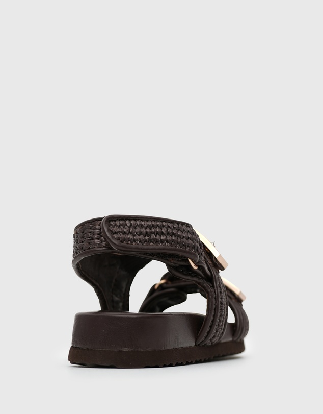 Betts - Majorca Junior Ankle Strap Footbed Sandals