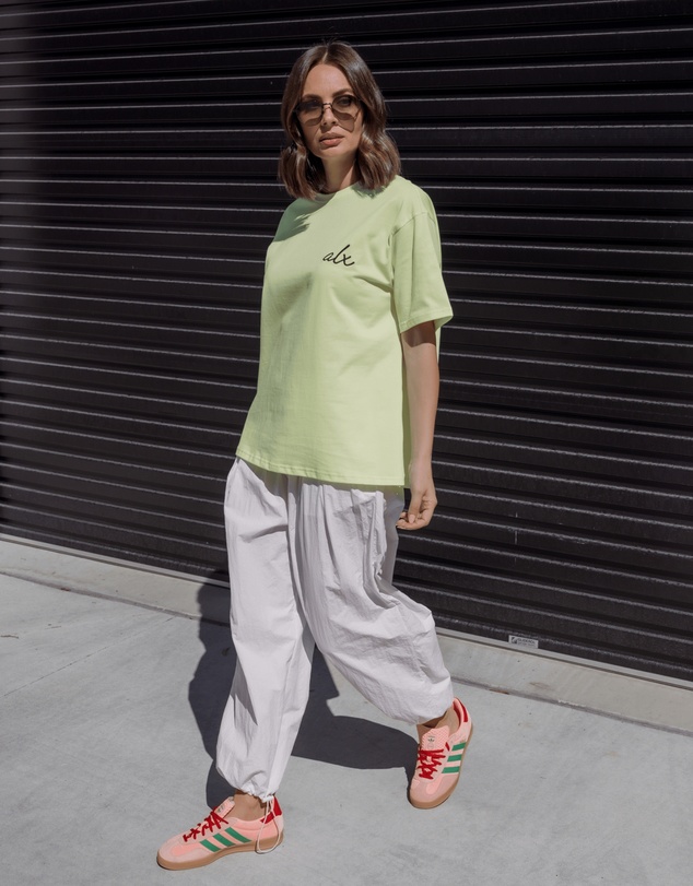 ALEXANDRA - Sole T-Shirt Fluro Yellow