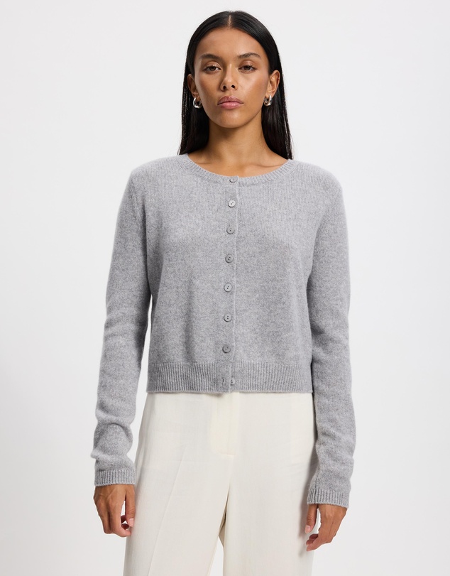 Reformation - Clara Cashmere Crew Cardigan