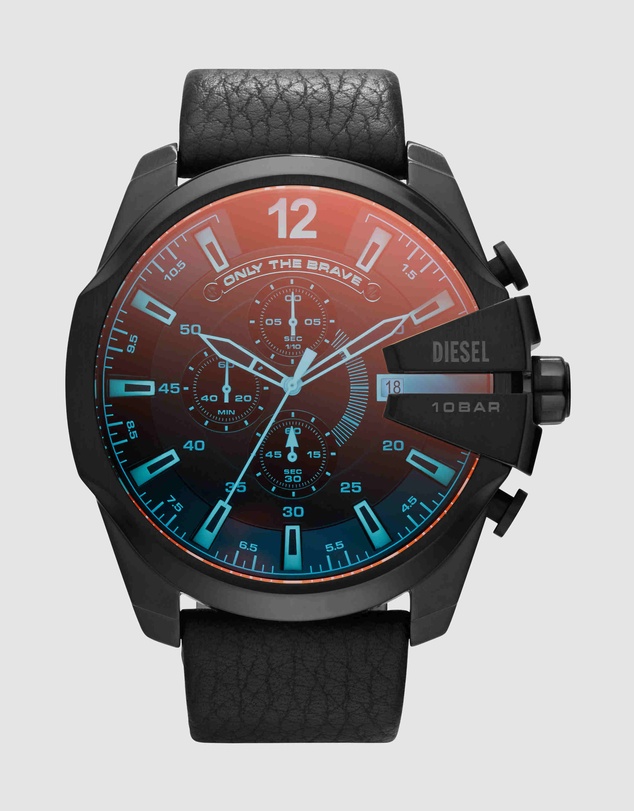 Diesel - Mega Chief Black Chronograph Watch