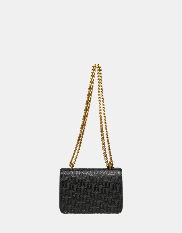 Steve Madden - BCoal-E Black Gold Handbag