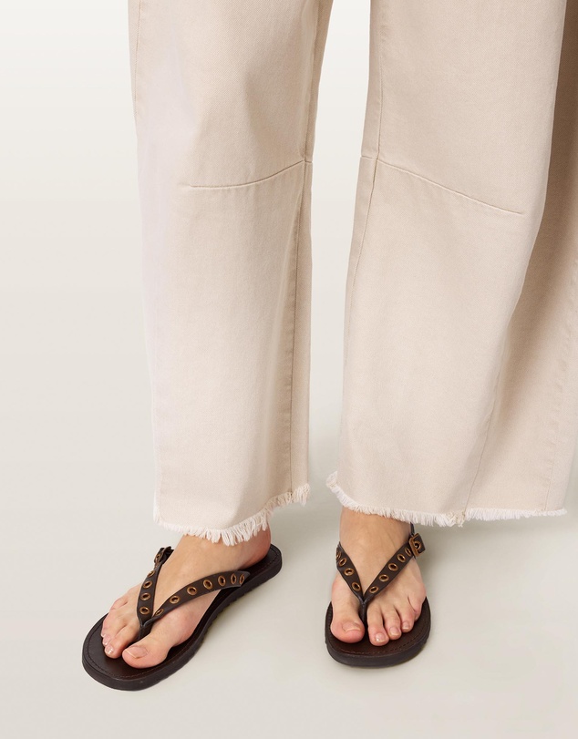 AllSaints - Sydney Eyelet Sandals
