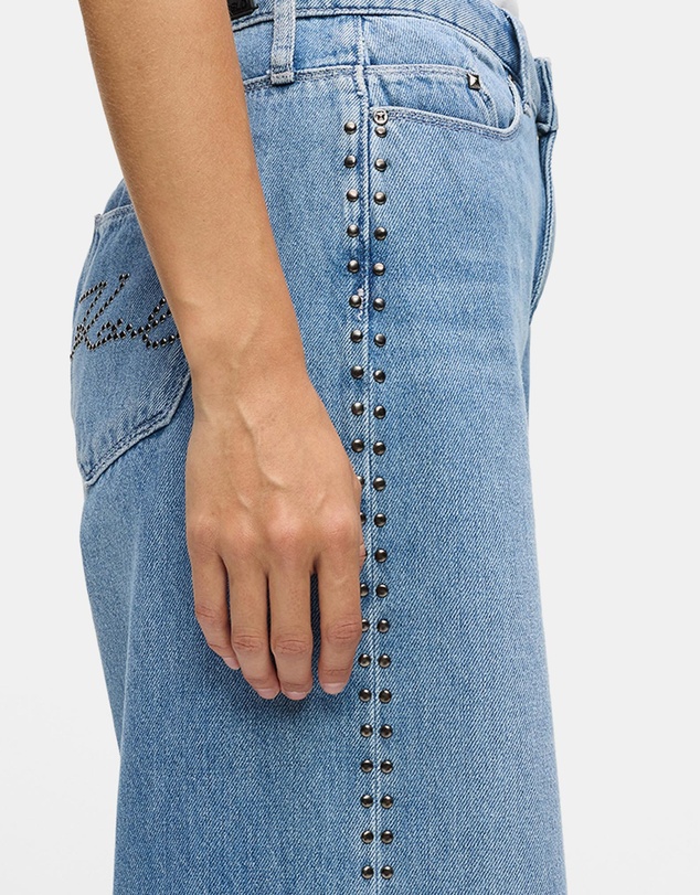 Karl Lagerfeld - Stud Detail Denim Jeans