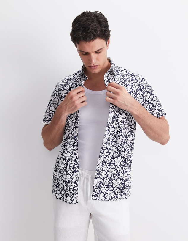Sportscraft - Caffery Yarn Dyed Linen Short