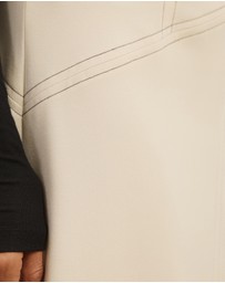 Atmos&Here - Mia Contrast Stitch Maxi Skirt