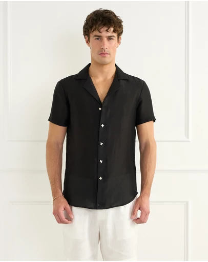Aqua Blu Australia - Ostra Jean Short Sleeve Shirt