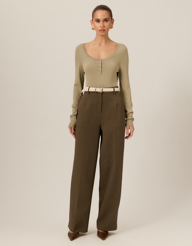 Tussah - Freya Fine Knit Long Sleeve Top