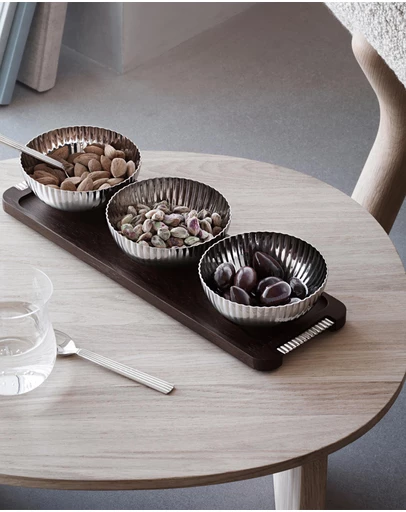 Georg Jensen - Bernadotte Tray with Bowls