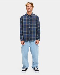 Billabong - Mens Coastline Long Sleeve Flannel Shirt