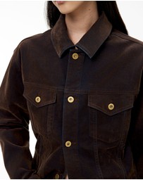 Witchery - Flocked Denim Jacket
