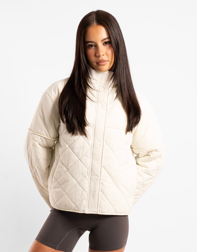 Active Basics - Quilted Puffer - Off-White