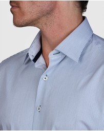 Abelard - Bamboo Blend Bengal Stripe Slim Fit Shirt