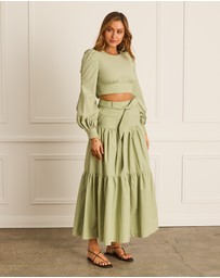 Heaven Australia - Fern Tia Maxi Skirt