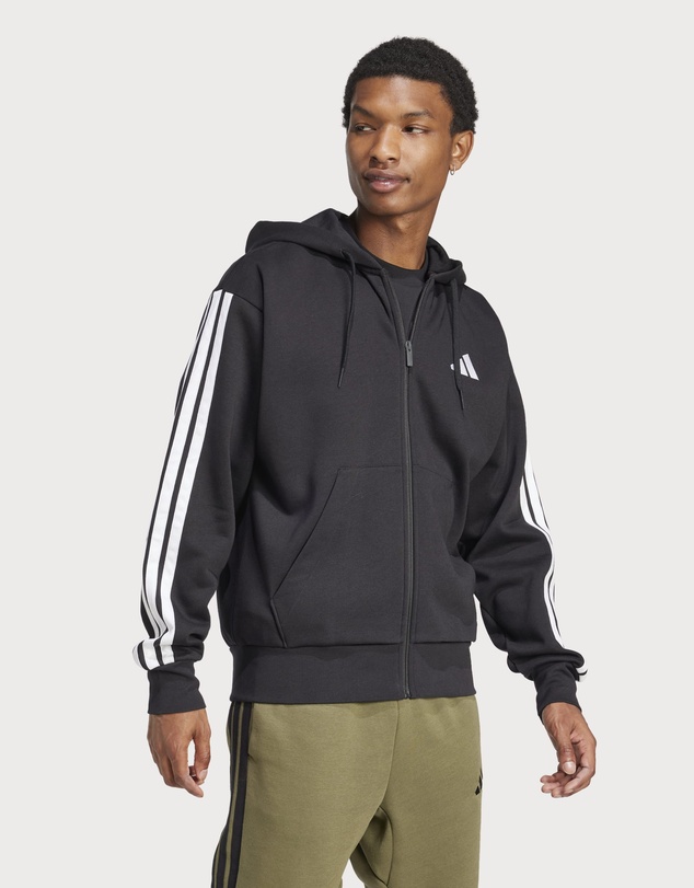 adidas Sportswear - Essentials 3-Stripes Fleece Hoodie Mens