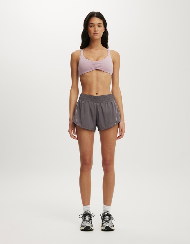 Cotton On Body Active - Ultra Soft Scrunch Front Strappy Crop
