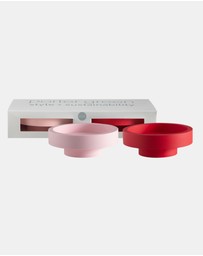 porter green - flipp lrg silicone unbreakable candle holder set