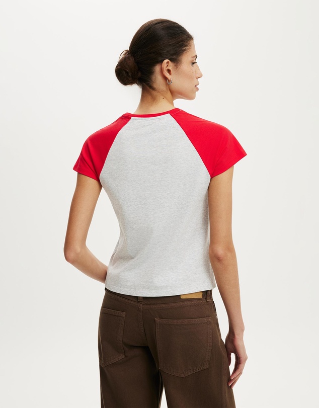 Cotton On - 90S Baby Raglan Tee