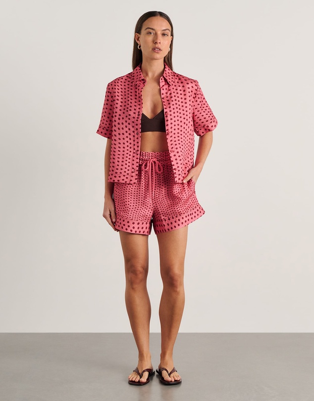Jag - Ania Spot Short Sleeve Shirt