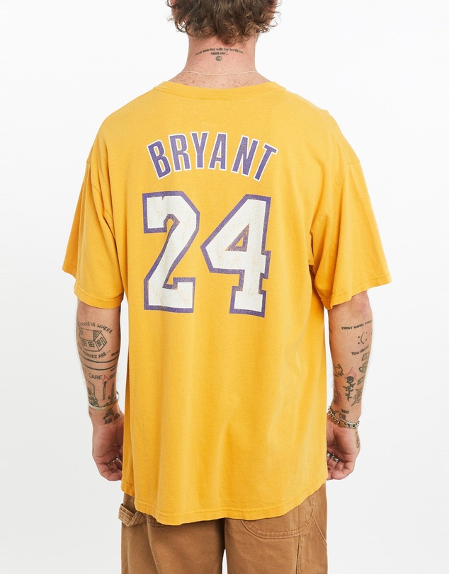 Vintage by The Real Deal - Pre Loved - Vintage NBA Los Angeles Lakers 'Kobe Bryant' Tee