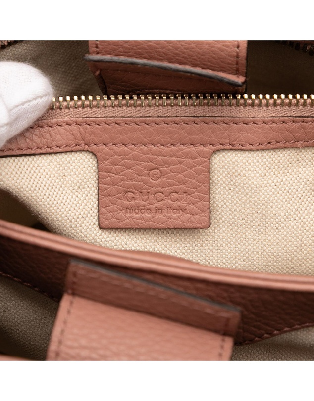 Pre-Loved by Azura Reborn - Pre-Loved Small Calfskin Bamboo Shopper Satchel
