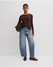 Country Road - Jersey Wrap Top