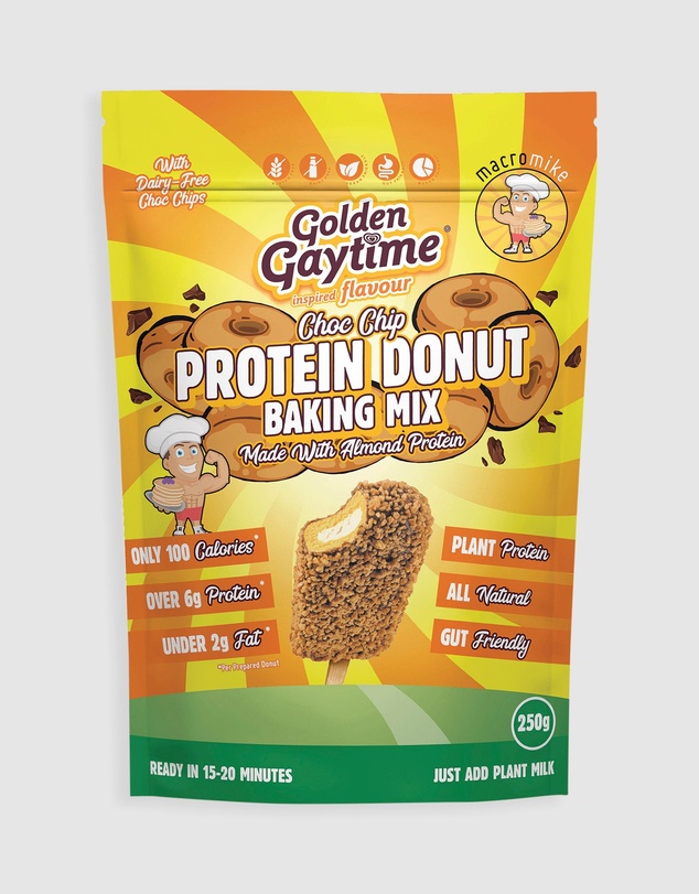 Macro Mike - Golden Gaytime Choc Chip Protein Donut Baking Mix - 250g
