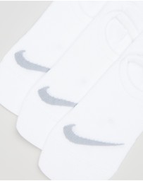 Nike - Everyday Plus Lightweight Footie Socks 3-Pack