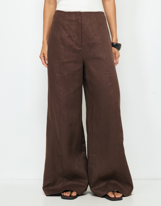 AERE - Leda Wide Leg Pants