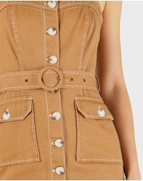 Amelius - Alliance Drill Midi Dress