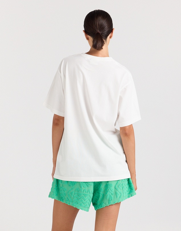 Poolside Paradiso - Isola Tee - White