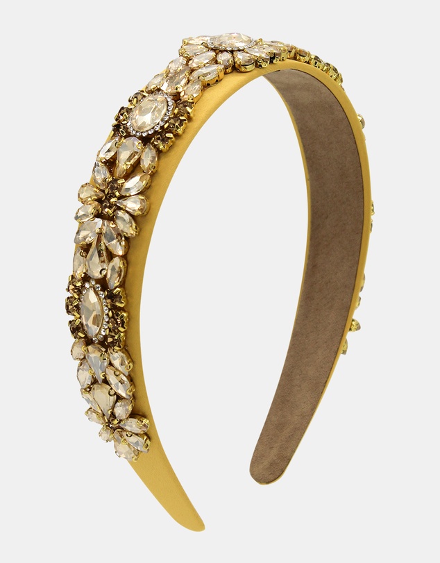 Morgan & Taylor - Sable Headband in Yellow Gold