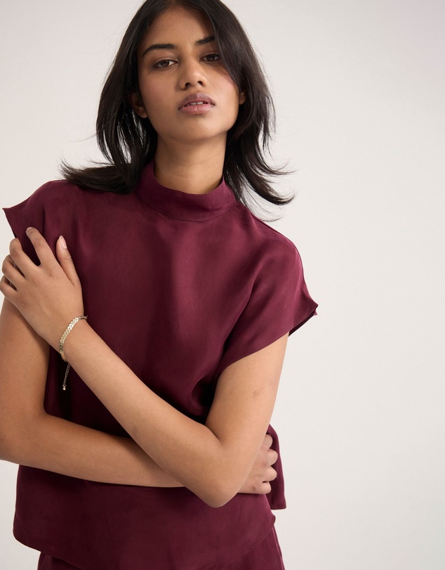 Oxford - Shelly Cupro Top