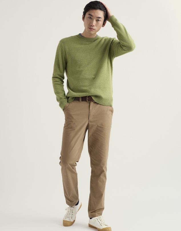 Seasalt - Seasalt Cornwall Green Men's Moorstone Jumper