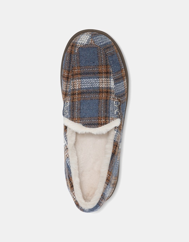 Vionic - Lynez Slipper - Blue Plaid