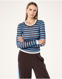 P.E Nation - Serene Stripe LS Tee