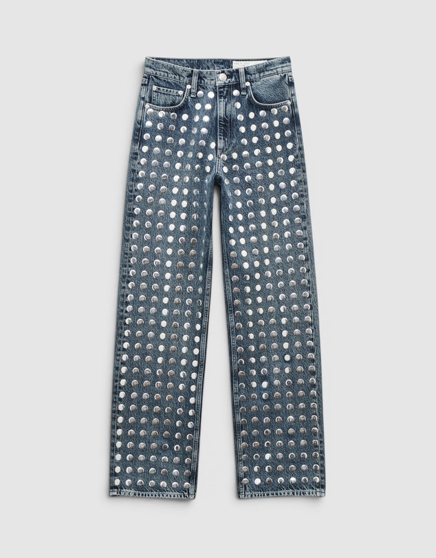 rag & bone - Shea Full Relaxed Straight Jeans