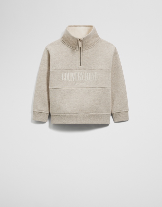 Country Road - Australian Cotton Heritage Half Zip