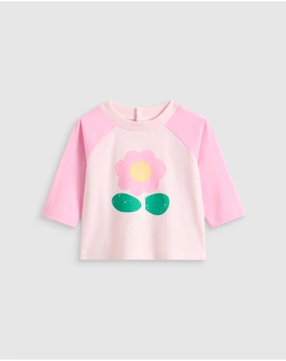Seed Heritage - Floral Raglan Tee