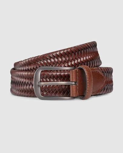 Johnny Bigg - Jett Braided Leather Belt