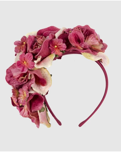 Max Alexander - Vintage Flowers Fascinator Headband
