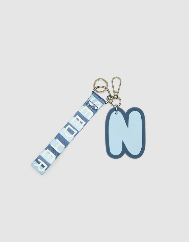 Seed Heritage - Stripe Strap Initial Keyring