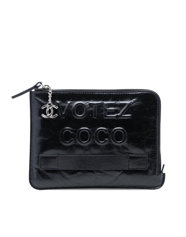 Pre-Loved by Azura Reborn - Pre-Loved Aged Calfskin Votez Coco Clutch