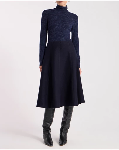 David Lawrence - Elvira Felted Wool Skirt