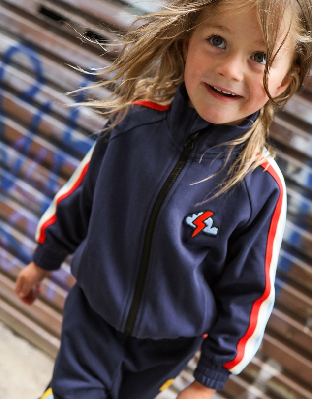 Rock Your Kid - Far Out Vinnie Zip Through Sweatshirt