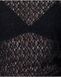 MVN - Tell Me More Lace Long Sleeve Top