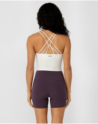 Lorna Jane - Lotus No Chafe Phone Pocket 14cm Bike Shorts