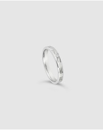 Ichu - Personalised Letter N Ring