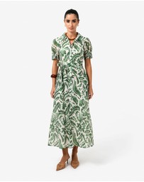 Forcast - Tallulah Belted Shirt Dress