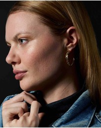 Fossil - Heritage Gold Tone Earring